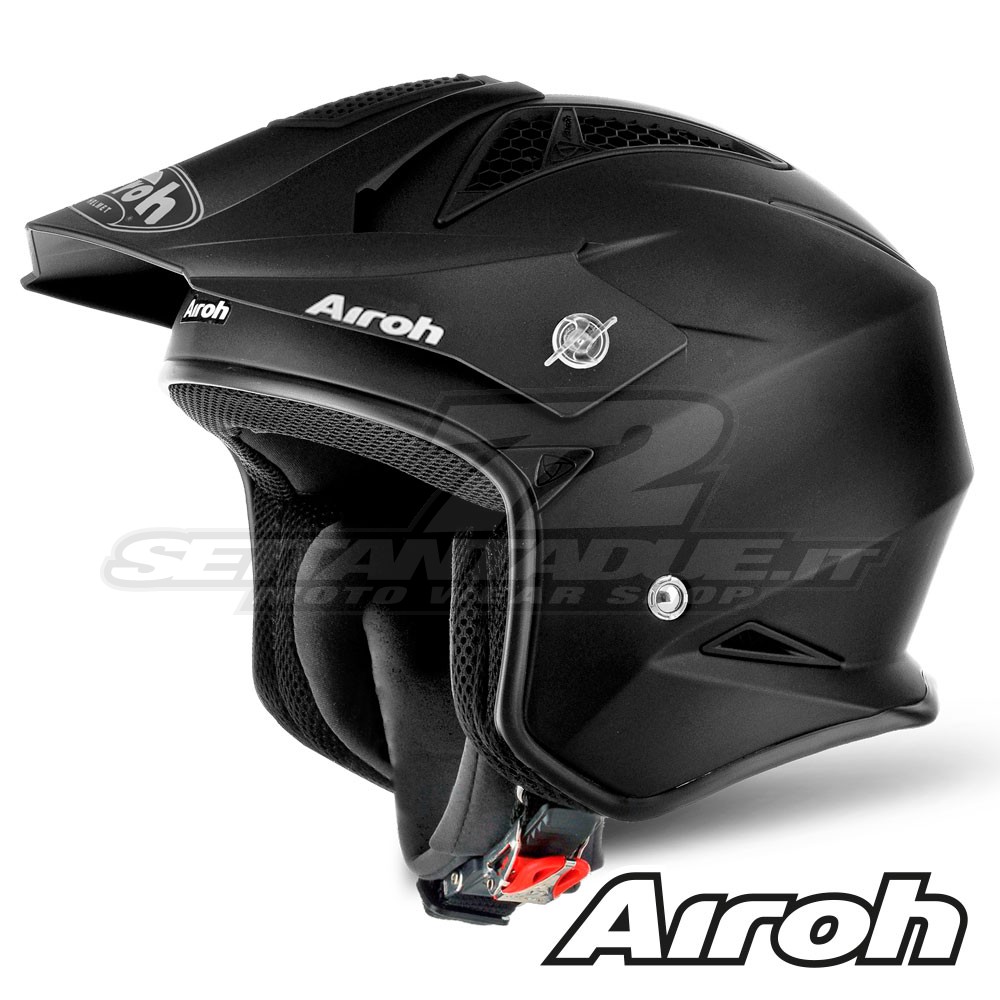 Casco Trial Airoh TRR S Color - Nero Opaco | SETTANTADUE.IT