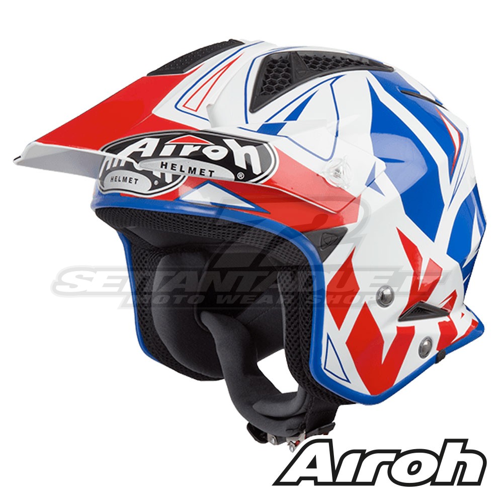 Casco Trial Airoh TRR S Convert - Blu | SETTANTADUE.IT