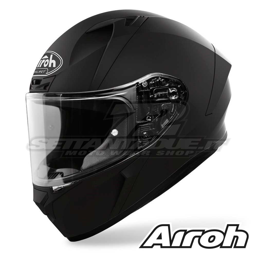Casco Integrale Airoh VALOR Color - Nero Opaco | SETTANTADUE.IT