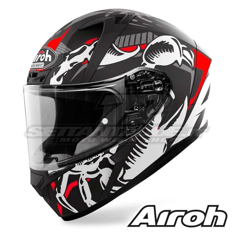 Casco Moto Integrale Airoh VALOR Claw - Opaco | SETTANTADUE.IT