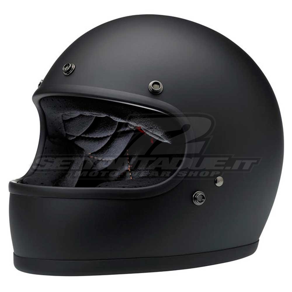 Casco Integrale Biltwell GRINGO - Nero Opaco | SETTANTADUE.IT