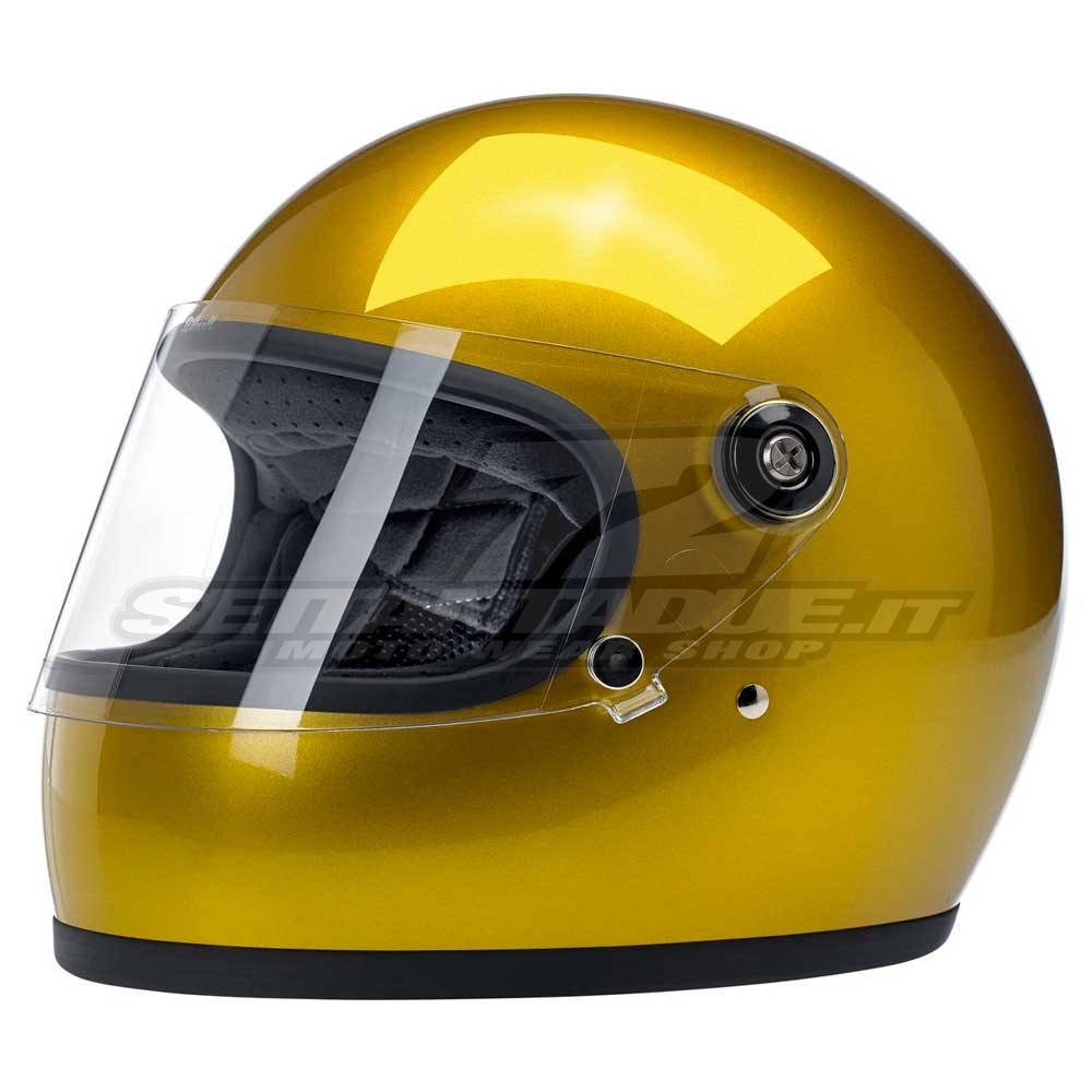Casco Integrale Moto Biltwell GRINGO S - Metallic Yukon Gold |  SETTANTADUE.IT