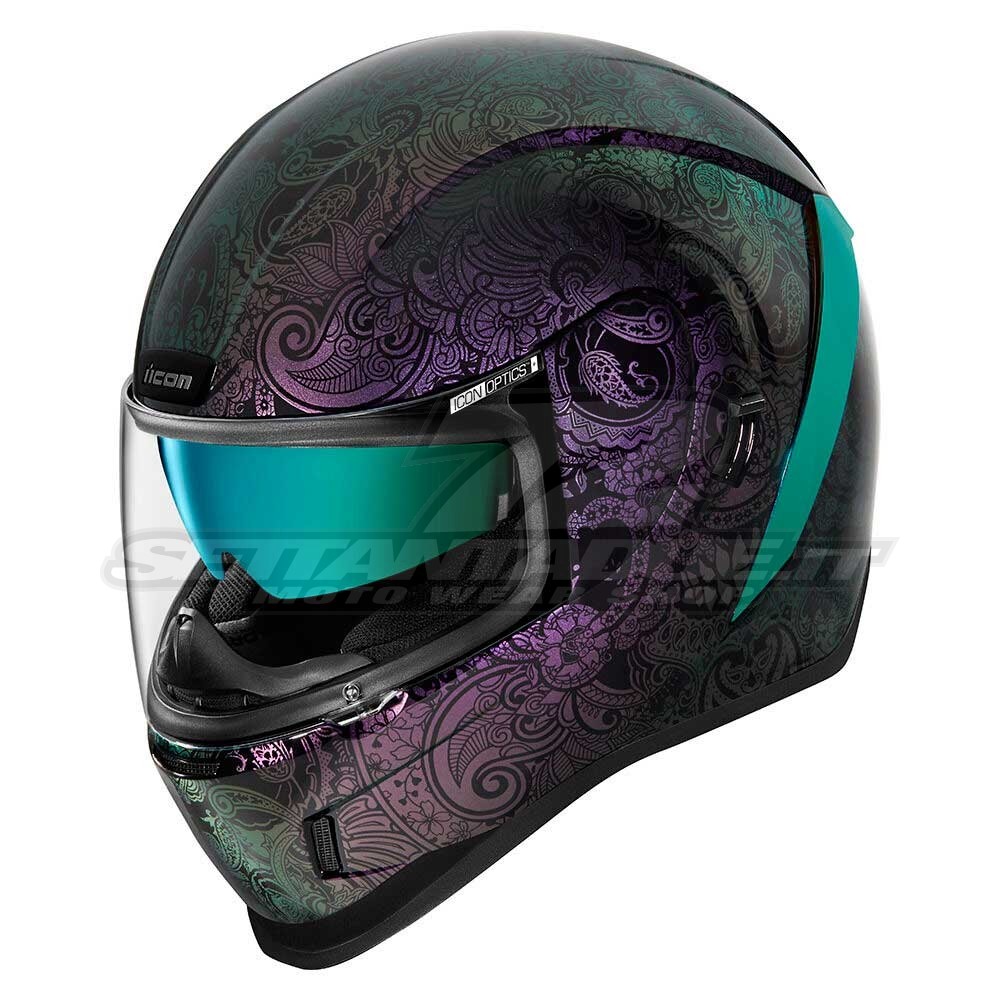 Casco Integrale Icon AIRFORM Chantilly Opal - Viola | SETTANTADUE.IT