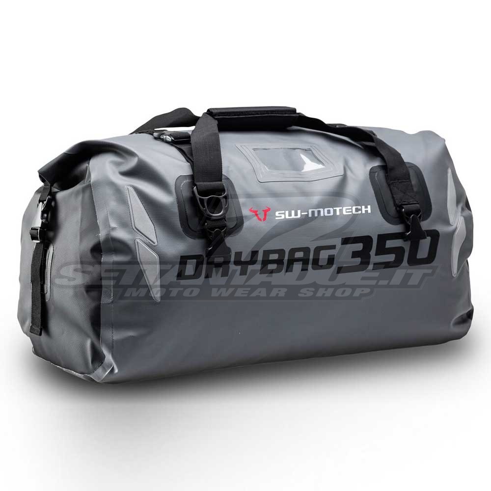 Borsa posteriore moto Sw-Motech Drybag 350 grigio nero