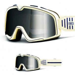Maschera Moto 100% BARSTOW Arno - Lente Argento Specchio - Offerta