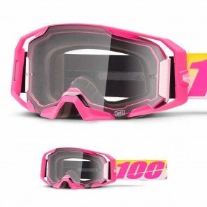 Maschera Cross 100% ARMATIC Sellars - Lente Trasparente - Offerta