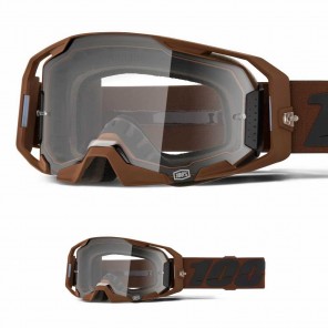 Maschera Cross 100% ARMATIC Salcedo - Lente Trasparente - Offerta