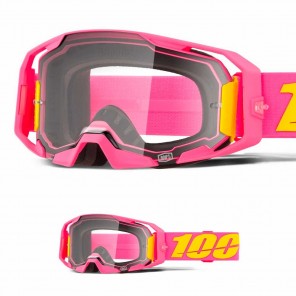 Maschera Cross 100% ARMATIC Snakpak - Lente Trasparente - Offerta