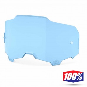 Lente Ricambio Maschere Cross 100% ARMEGA - Blu