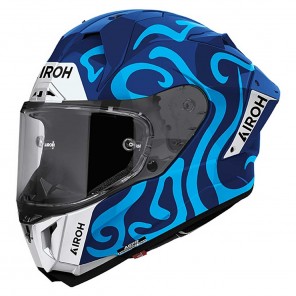Casco Moto Airoh GP 800 Swain - Blu - Offerta