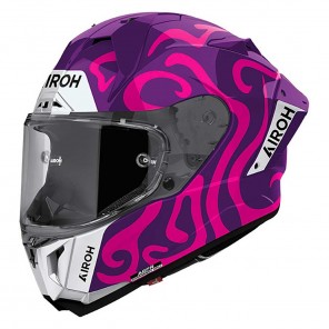 Casco Moto Airoh GP 800 Swain - Viola - Offerta