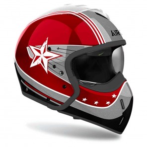 Casco Airoh J 110 Command - Burgundy