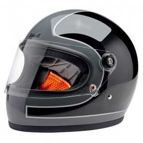 Casco Moto Biltwell GRINGO S Tracker - Grigio Tempesta Nero Lucido - Offerta