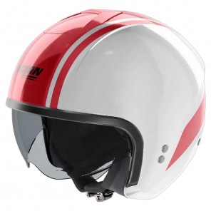 Casco Moto Nolan N20-2 Dolce Vita 347 - Bianco Rosso - Offerta