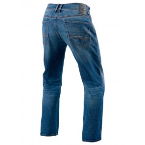 Jeans REV'IT! PHILLY 3 LF (Taglia Corta) - Blu Medio Slavato