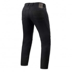 Jeans REV'IT! KEEGAN TF (Taglia Extra Corta) - Nero