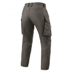 Pantaloni Cargo REV'IT! TRISTAN TF (Taglia Extra Corta) - Nero Oliva
