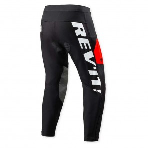 Pantaloni REV'IT! LEJANO (Taglia Corta) - Nero Rosso
