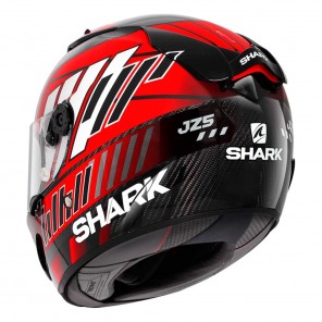 Shark Casco RACE-R PRO CARBON Replica Zarco Speedblock - Carbon Rosso Bianco
