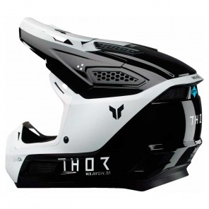 Casco Thor FLEET STORM - Nero Bianco