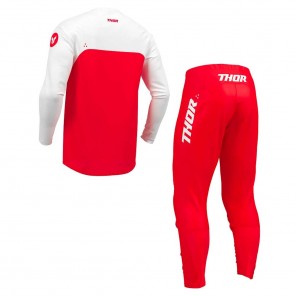 Completo Thor YOUTH RIDEMODE MENACE - Rosso