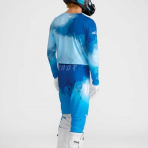 Completo Thor SPORTMODE CARBON - Blu Elettrico Celeste