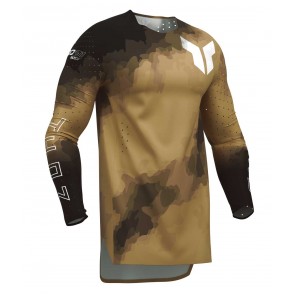 Maglia Cross Thor SPORTMODE CARBON - Nero Rame - Offerta