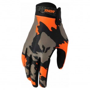 Guanti Cross Thor LAUNCHMODE - Hunter Orange Black - Offerta