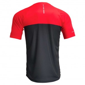 Maglia Thor INTENSE ASSIST CENSIS Short Sleeve - Rosso Nero