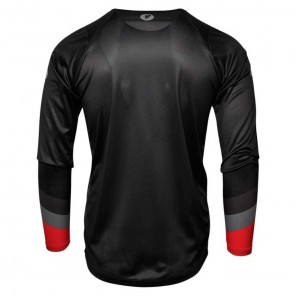 Maglia Thor ASSIST Long Sleeve - Nero Rosso