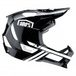 Casco Downhill 100% TRAJECTA - Nero Bianco - Offerta Online