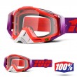 100% Maschera THE RACECRAFT Watermelon - Lente Trasparente