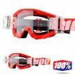 Maschera Cross 100% THE STRATA MUD Furnace - Lente Trasparente