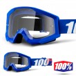 100% Maschera THE STRATA JUNIOR Nation - Lente Trasparente