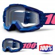 Maschera Cross 100% THE ACCURI Futura - Lente Trasparente