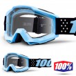 Maschera Cross 100% THE ACCURI Taichi - Lente Trasparente