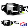 Maschera Cross 100% THE STRATA FORECAST Outlaw - Lente Trasparente