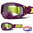 Maschera Cross 100% THE RACECRAFT Klepto - Lente Trasparente