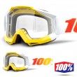 Maschera Cross 100% THE ACCURI Astra - Lente Trasparente