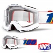 Maschera Cross 100% THE ACCURI Minima - Lente Trasparente