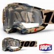 Maschera Cross 100% ACCURI2 Tarmac - Lente Trasparente