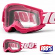 Maschera Cross 100% STRATA2 Fletcher - Lente Trasparente