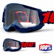 Maschera Cross 100% STRATA2 Masego - Lente Trasparente