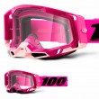 Maschera Cross 100% RACECRAFT2 Maho - Lente Trasparente