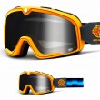 Maschera 100% BARSTOW Race Service - Lente Argento Specchio