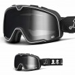 Maschera 100% BARSTOW Roar Japan - Lente Argento Specchio