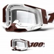 Maschera Cross 100% RACECRAFT2 Snowbird - Lente Trasparente