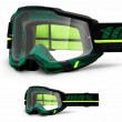 Maschera Cross 100% ACCURI2 Overlord - Lente Trasparente