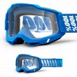 Maschera Cross 100% ACCURI2 Yarger - Lente Trasparente
