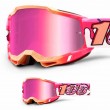 Maschera Cross 100% ACCURI2 Donut - Lente Rosa Specchio